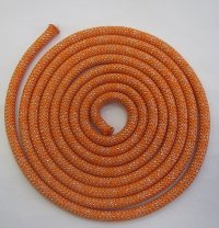 Скакалка с люрексом утяжелённая 2.5 м.